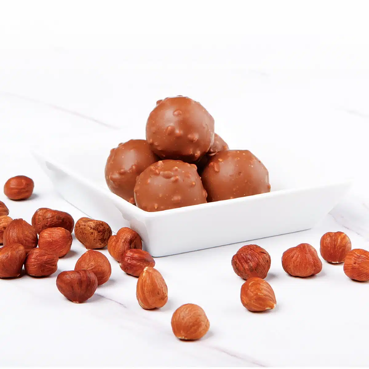 Praline, Haselnuss, Roches-Kugeln
