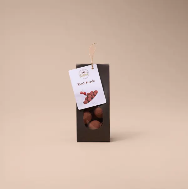 Kirschkugeln ohne Zuckerkruste, flüssig