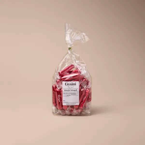Kirsch Staengeli, Kirschstaengeli, Zuckerkruste,