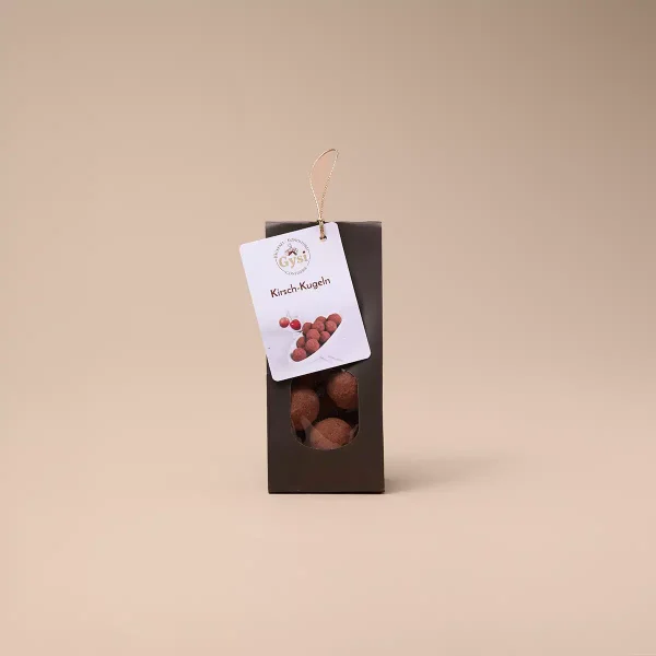 Kirschkugeln ohne Zuckerkruste, flüssig