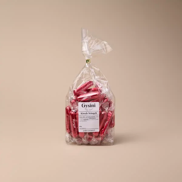 Kirsch Staengeli, Kirschstaengeli, Zuckerkruste,